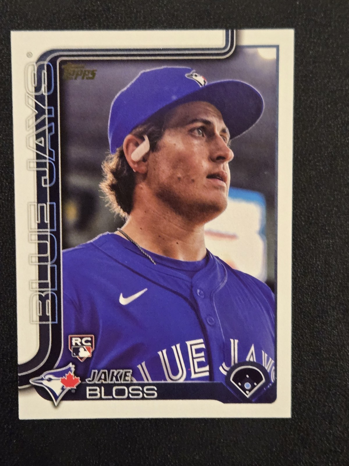 2025 Topps Series 1 - Jake Bloss #63 Golden Mirror Image Variation (RC)