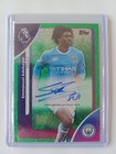 topps premier league 2026 Emmanuel Adebayor Autograph Green Sparkle 89/99