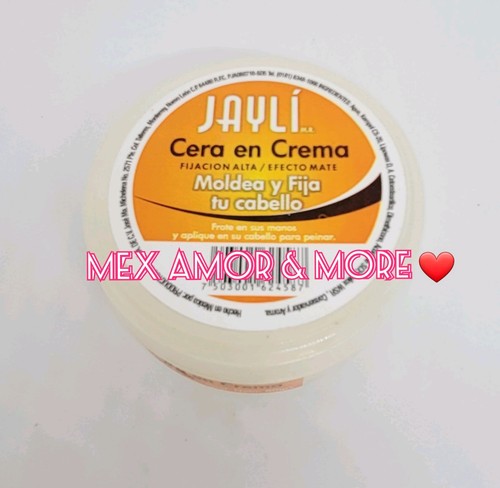 Jaylí Wax Cera En Crema para peinar Moldea Y Fija Tu Cabello 80g Cera En Crema❤️ - Picture 4 of 4