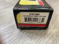 DuraTrax Battery DTXC1883 LiPo Onyx 2S 7.4V 8...