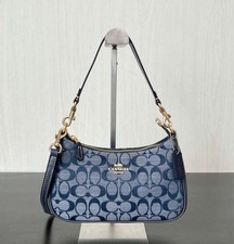 COACH Teri Shoulder Bag Signature Chambray CH139 New outlet