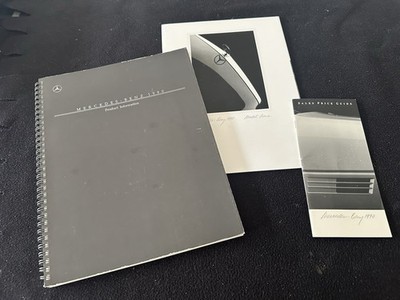 1990 Mercedes DEALER Presentation Brochure 300 E 500 SL 420 560 SEL SEC Catalog