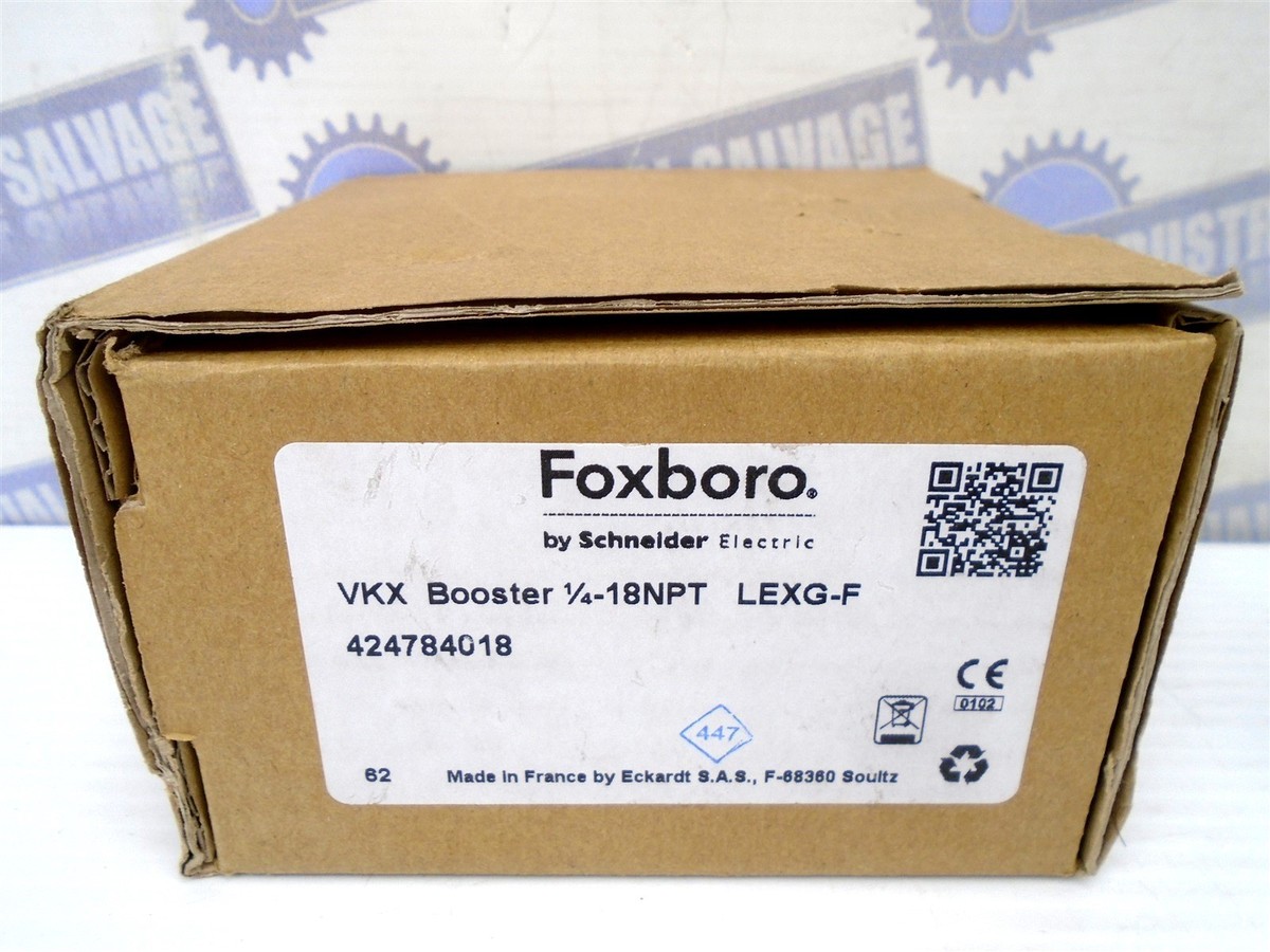 スクエア ECKARDT FOXBORO - 424784018 - VKX BOOSTER RELAY- LEXG-F 403-827