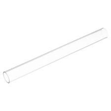 Clear Rigid Tubing Pipe 26mm 1" ID x 30mm 1.2" OD 305mm Plastic Tube