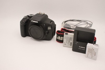 Canon EOS 600D DSLR Body | 18MP APS-C | Full HD 1080p | geprüft & funktionsfähig