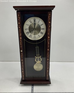 Seiko Westminster Whittington Chime Quartz Wood Wall Clock