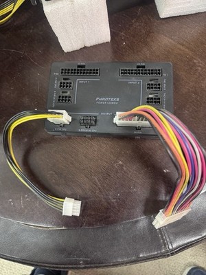 Phanteks power combo dual psu two power supply to 1 motherboard