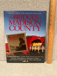 BRIDGES OF MADISON COUNTY Rare Original Soundtrack Promo Cardboard Standee 1995