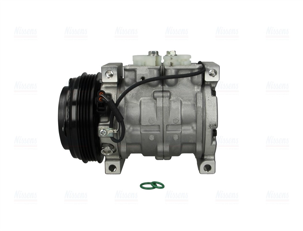 NISSENS with ID: 10S13C Refrigerant: R134a PAG 46 with 110mm pulley 4-Rillen Compatible with SUZUKI Grand Vitara I Off-Road FT, HT 9520065DA0 9520065DA1 9520065DC1 89099 - Image 7