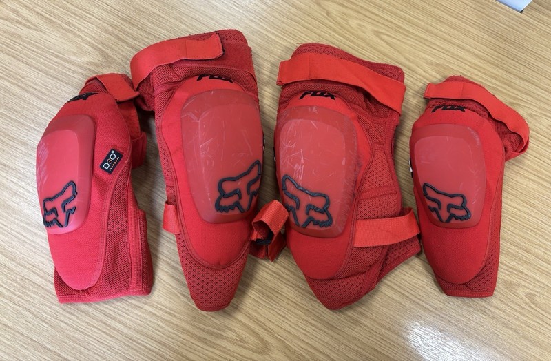 Fox Pro Knee and Elbow Guards Pads BMX MTB Downhill Enduro