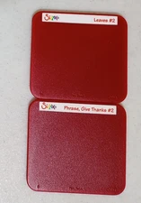 Sizzix Sizzlits Doodle Dies Autumn Set (2): Leaves, Give Thanks (Ellison)