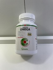 Vetoquinol Triglyceride Omega - Omega 3 Fatty Acid - small dogs  cats, 60 gel