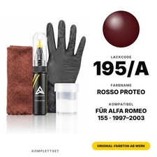 Lackstift Für Alfa Romeo 155 195/A Rosso Proteo Komplett KFZ Lack Ausbesserung