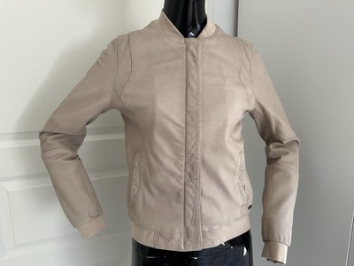tigha Lederjacke,Jacke,Gr.XS,34,creme,echt Leder,Leather