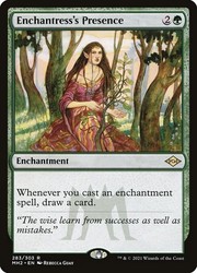 Enchantress's Presence - Foil Etched - Modern Horizons 2