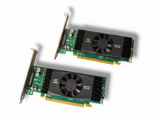  2 Nvidia Quadro NVS420 512 MB GDDR3 SDRAM Video Card HIGH PROFILE - TESTED 