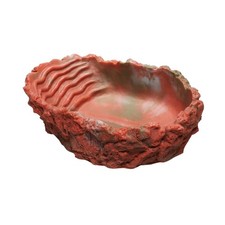 Hobby Miska do picia M, 150 ml - czerwona - Terrarium Miska na wodę Woda Gady