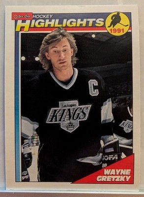 Hockey Card 1991-92 O-PEE-CHEE HOCKEY HIGHLIGHTS | Wayne Gretzky #524