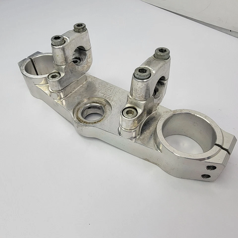 Abrazadera de horquilla superior EC200 EC 200 1999 gasolina abrazaderas de barra de triple abrazadera 43 mm Foto 3 de 4