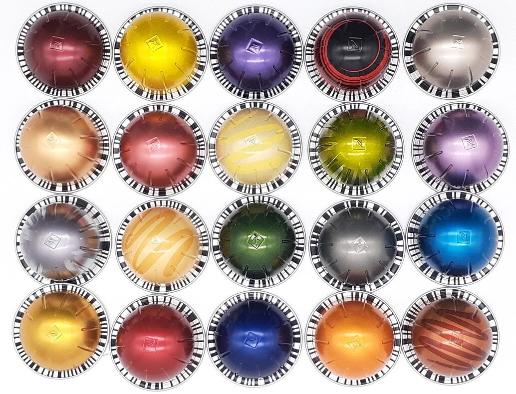 Nespresso Vertuo Line Starter Pack Coffee Machine Capsules Pods