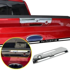 For 2021-2023 Ford F150 F-150 ABS Chrome Look Tailgate Door Handle Cover Trim 1P