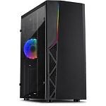 Игровая башня Inter-Tech B-02RGB ATXmicroATX Gehuse Schwarz 6690₽