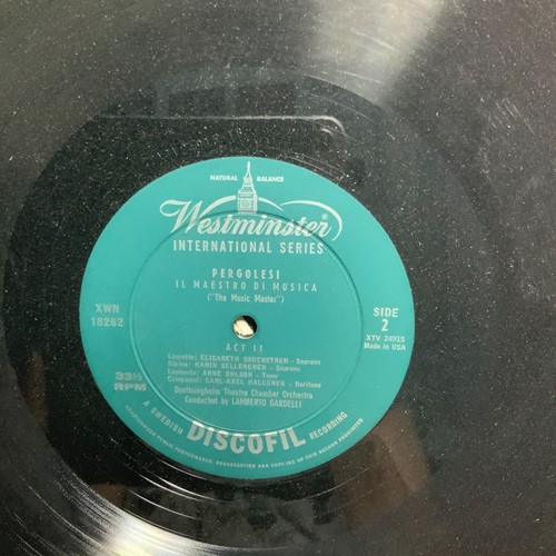 PERGOLESI - I MAESTRO DI MUSICA - ORIGINAL WESTMINSTER SCHALLPLATTEN VINYL - GEBRAUCHT - Bild 4 von 5