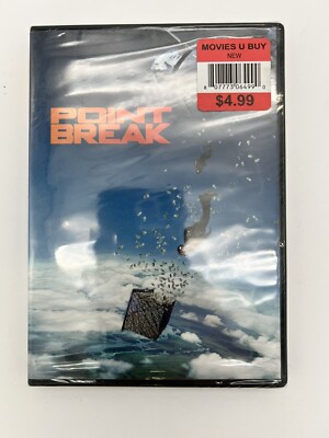   Point Break (DVD 2015 NEW) Remake FBI Extreme Sports Action Thriller