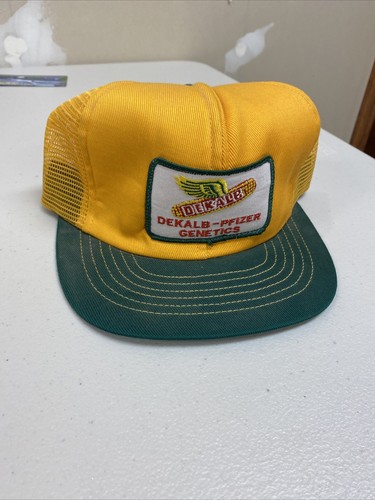 Vintage Dekalb Seed Corn Snapback Mesh 