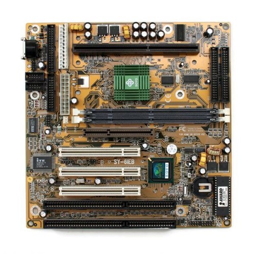 Carte Mère Rétro Soyo SY-D6IBA – Dual Socket, AGP, ISA, SCSI + 2CPU + Extras