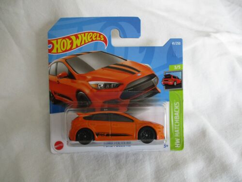 Hot Wheels 2022 HW Hatchbacks Ford Focus RS Orange Variation Mint In Short Card - Picture 1 of 5