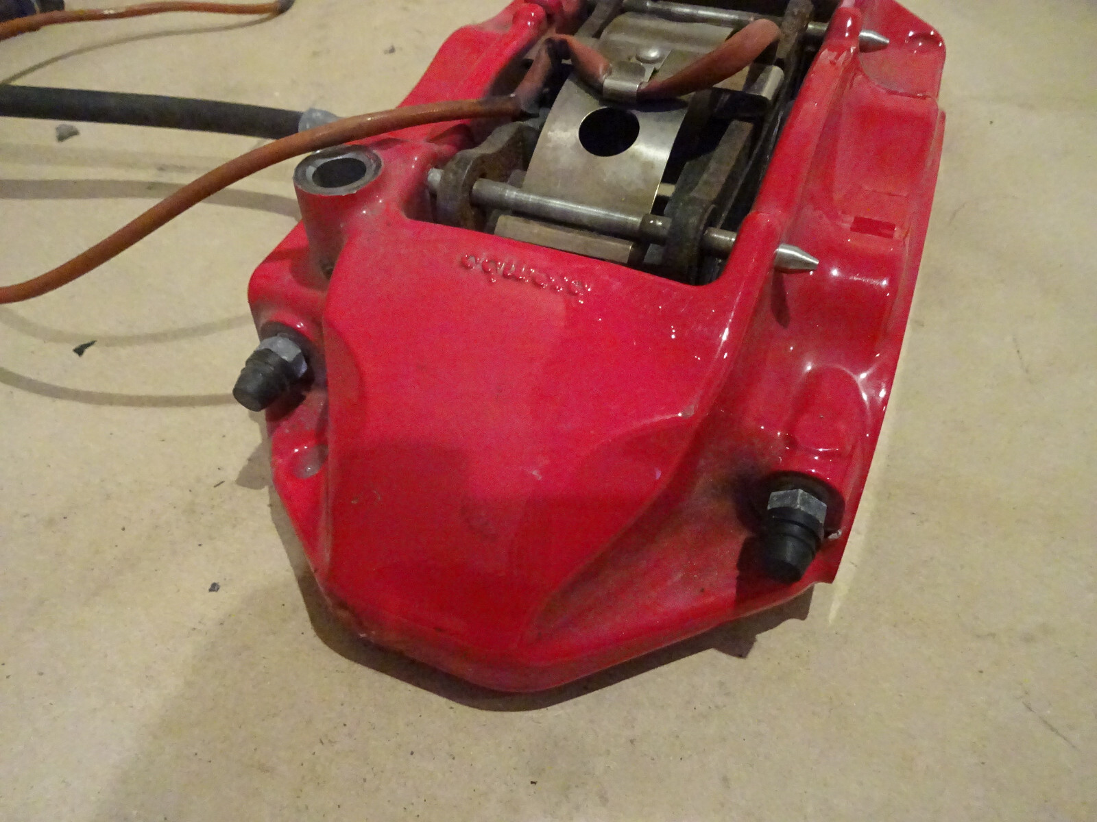 Ferrari California - RH Rear Brake Caliper Red- P/N 294805