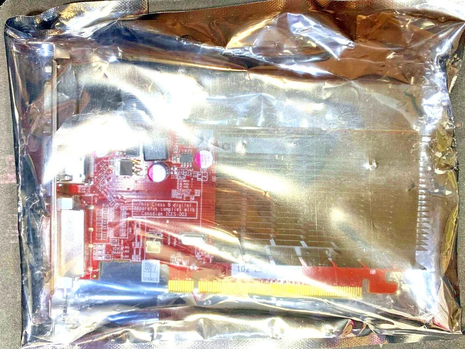 visiontek radeon 5450 pci e 2gb v/d/h vt 54502 gbpc2 video graphics card. - Image 3 of 4