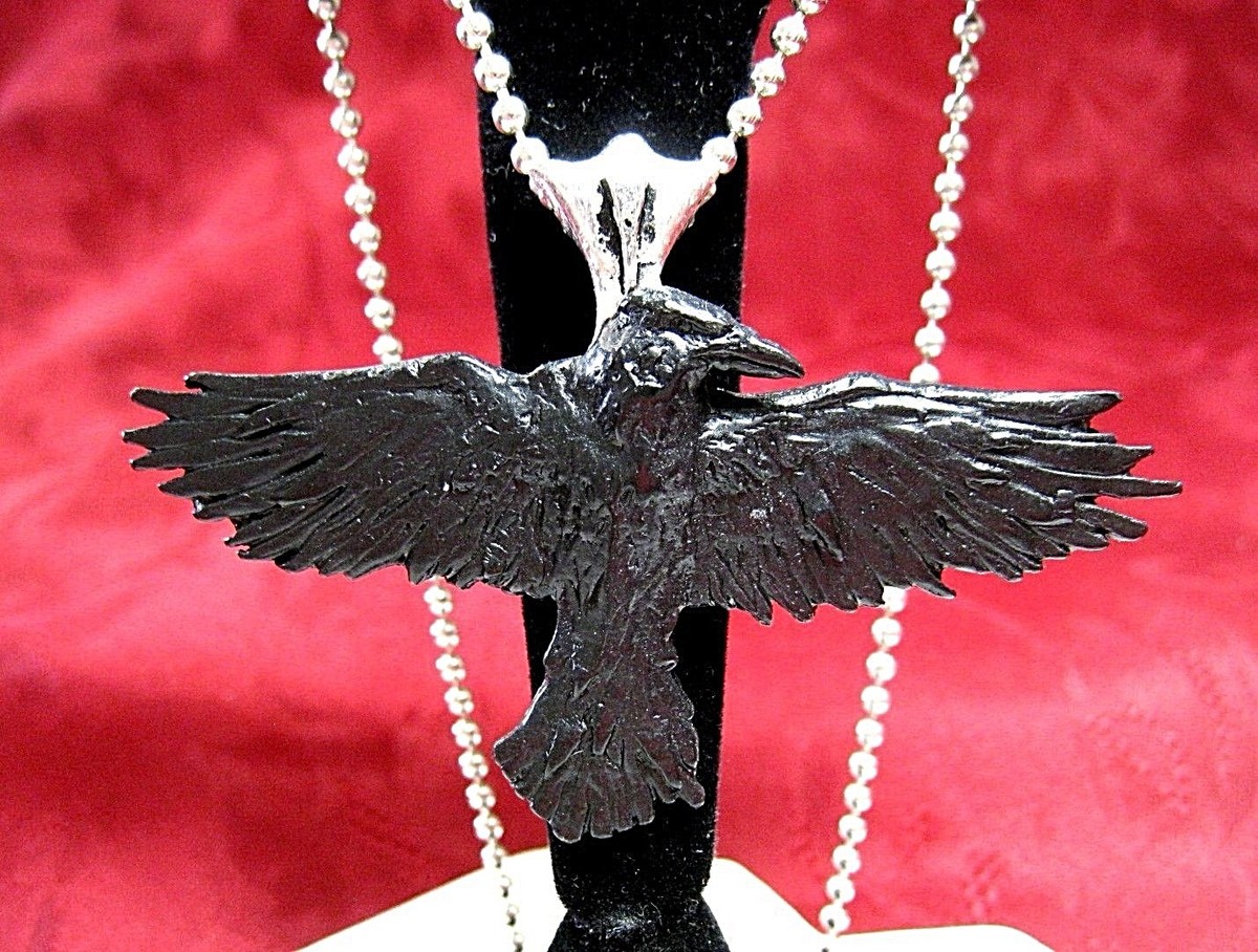 Collana con ciondolo ALCHEMY GOTHIC - Flight of Airus - Peltro