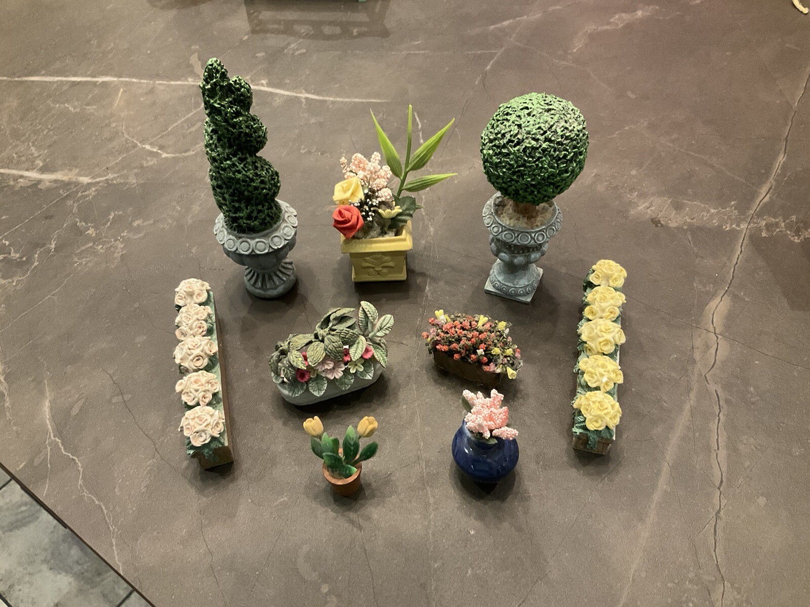 miniature dolls house garden accessories eBay