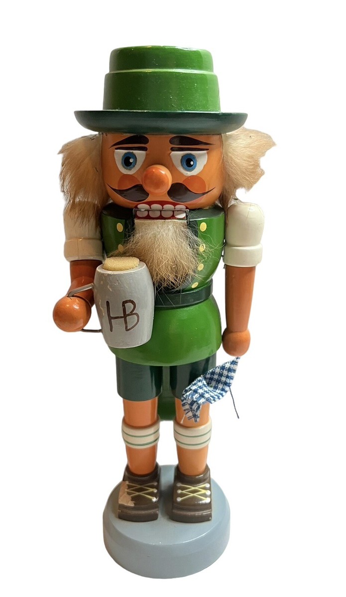 Vintage Ver Hodrewa Rosenthal Wood Nutcracker Christmas Germany