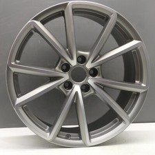 AUDI A4 S4 S-LINE V SPOKE 19" GREY ALLOY WHEEL RIM 8.5J 8W0601025BD GENUINE X1