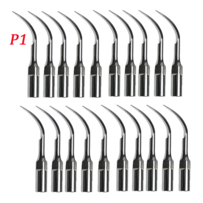 5-20Pcs Dental Ultrasonic Piezo Scaler Perio Tip P1 Fit EMS Woodpecker Handpiece