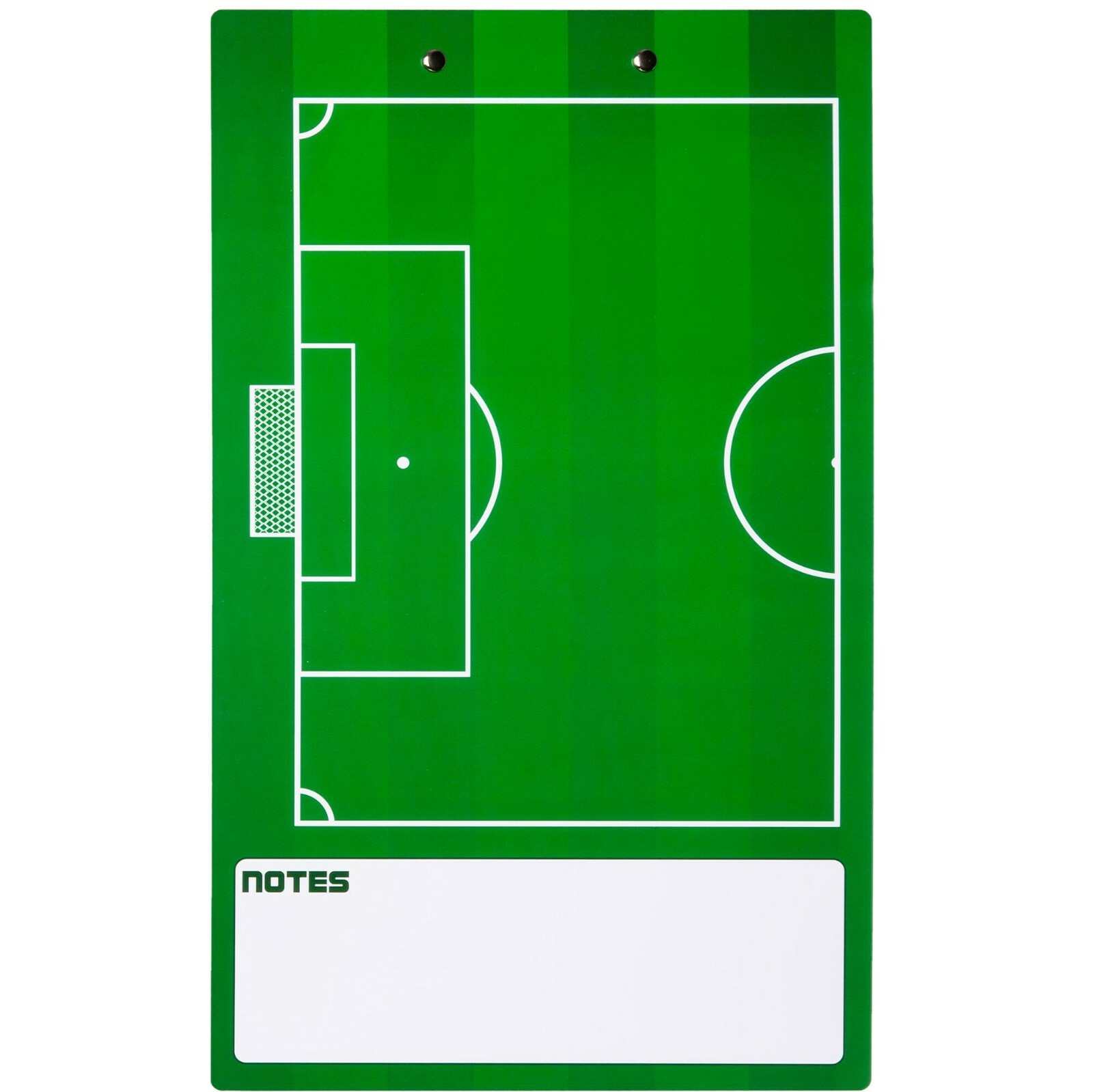 Elite Clipboards Double Sided Dry Erase Coaches Soccer Marker Board