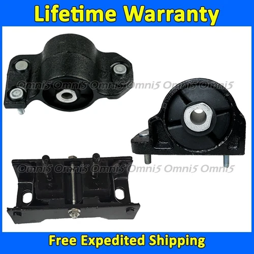 K3699 Motor & Trans Mount 3pc For 08-16 Ford F-450/F-550 Super Duty 6.8L 4x4/4x2