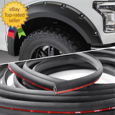 Fender Flares Edge Trim,Fender Flares EPDM Rubber Seal for Car and Truck Wheel