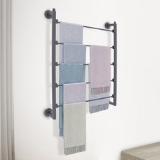 Wall Mount Scarf Display Stand Gold Bathroom ...