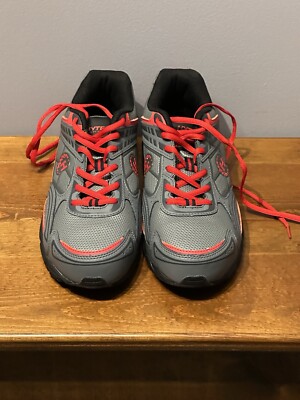Hytest Shoes Men's Sz 9.5  Composite Toe Work Gray Slip Resistant Brand New