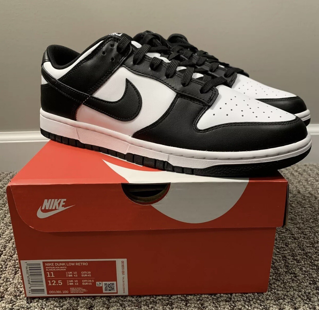 nike dunks men size 11