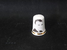 Sean Connery Vintage Movie Star Bone China Sewing Thimble
