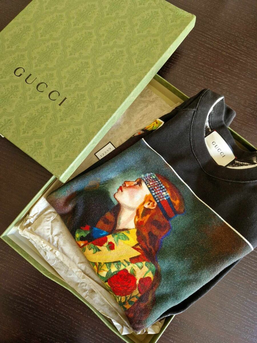 GUCCI x IGNASI MONREAL Rare Limited Unisex Sweatshirt Top GUCCI x IGNASI MONREAL Rare Limited Unisex Sweatshirt Top