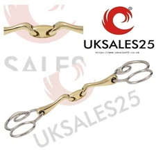 Universal 3 Ring Gag Verbindend Angled Bit (UKSALES25®) *SAME DAY DISPATCH*