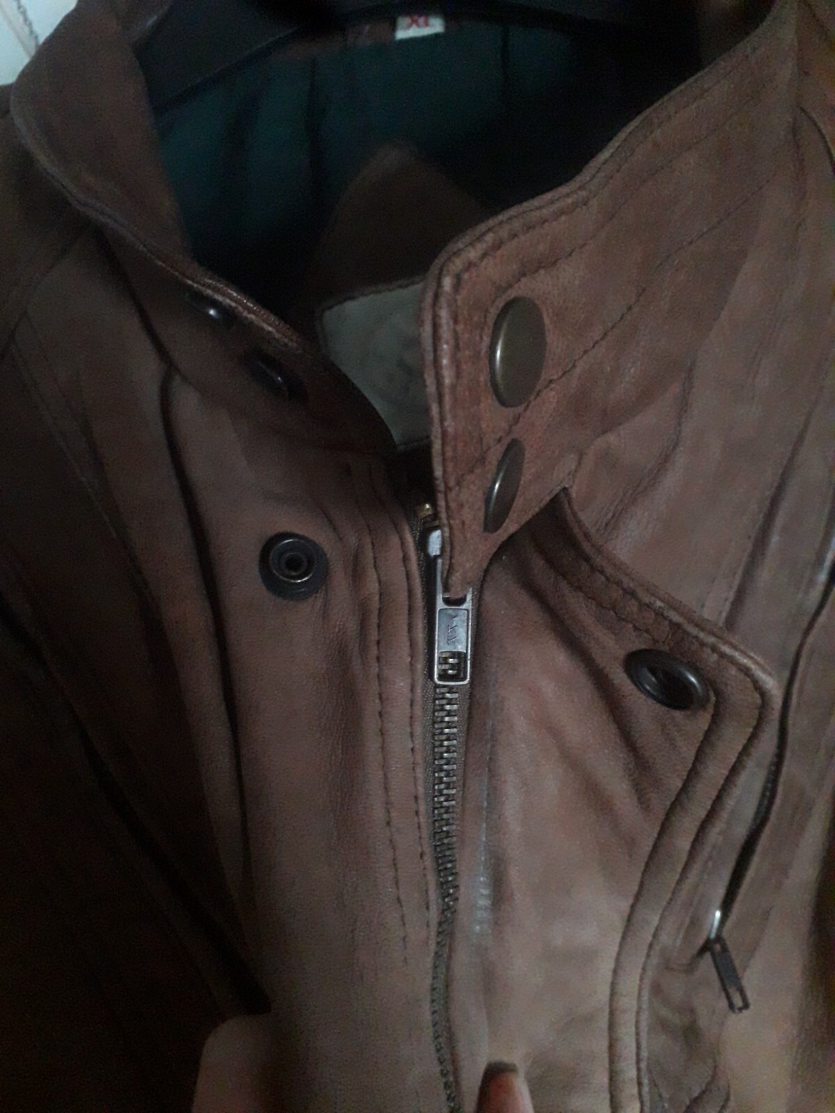 vintage mens leather jacket eBay