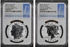 2023 S Reverse Proof Morgan Peace Silver Dollar NGC PF70 FIRST DAY BALTIMORE.