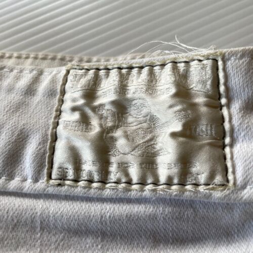 True Religion Skinny Denim Jeans Womens Size 28 Waist White Classic Casual Style - Bild 2 von 12